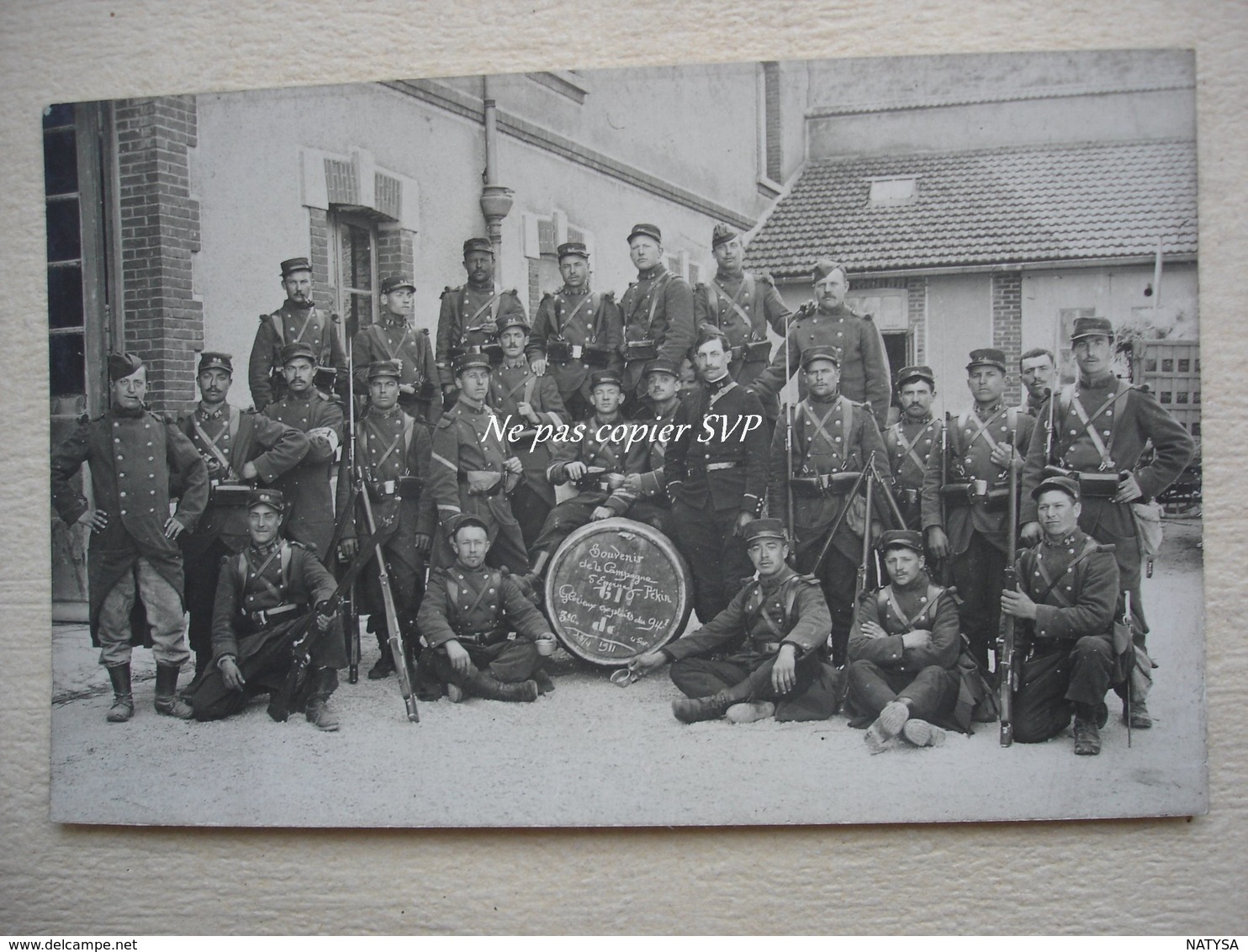 51 EPERNAY Repression De La Grève Des Vignerons De Champagne En 1911 Le 94 Eme RI Pose Après La Campagne Le15 Avril 1911 - Regimenten