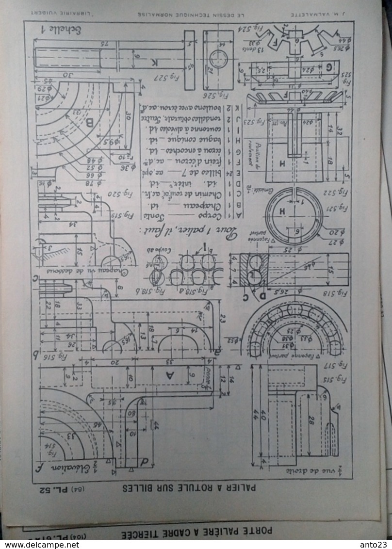 FICHES SCHEMA PLAN TECHNIQUE COUPE DE PIECES ARCHITECTURES DU BOIS DU FER - Andere Pläne