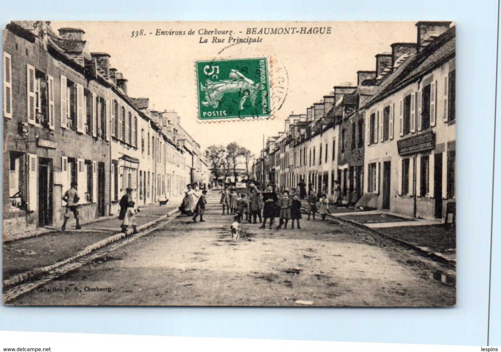 50 - BEAUMONT - HAGUE --  La Rue Principale - Beaumont