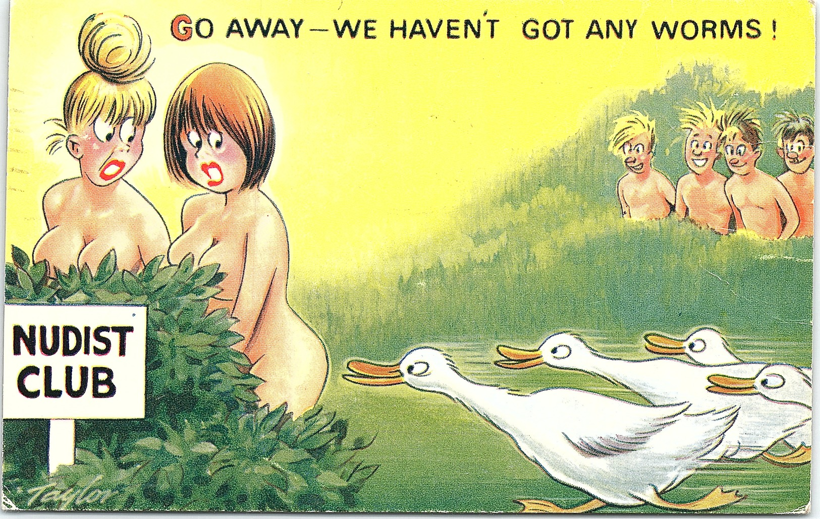 Humour - Nudist Club, Comic Series No. 2423 - Humour