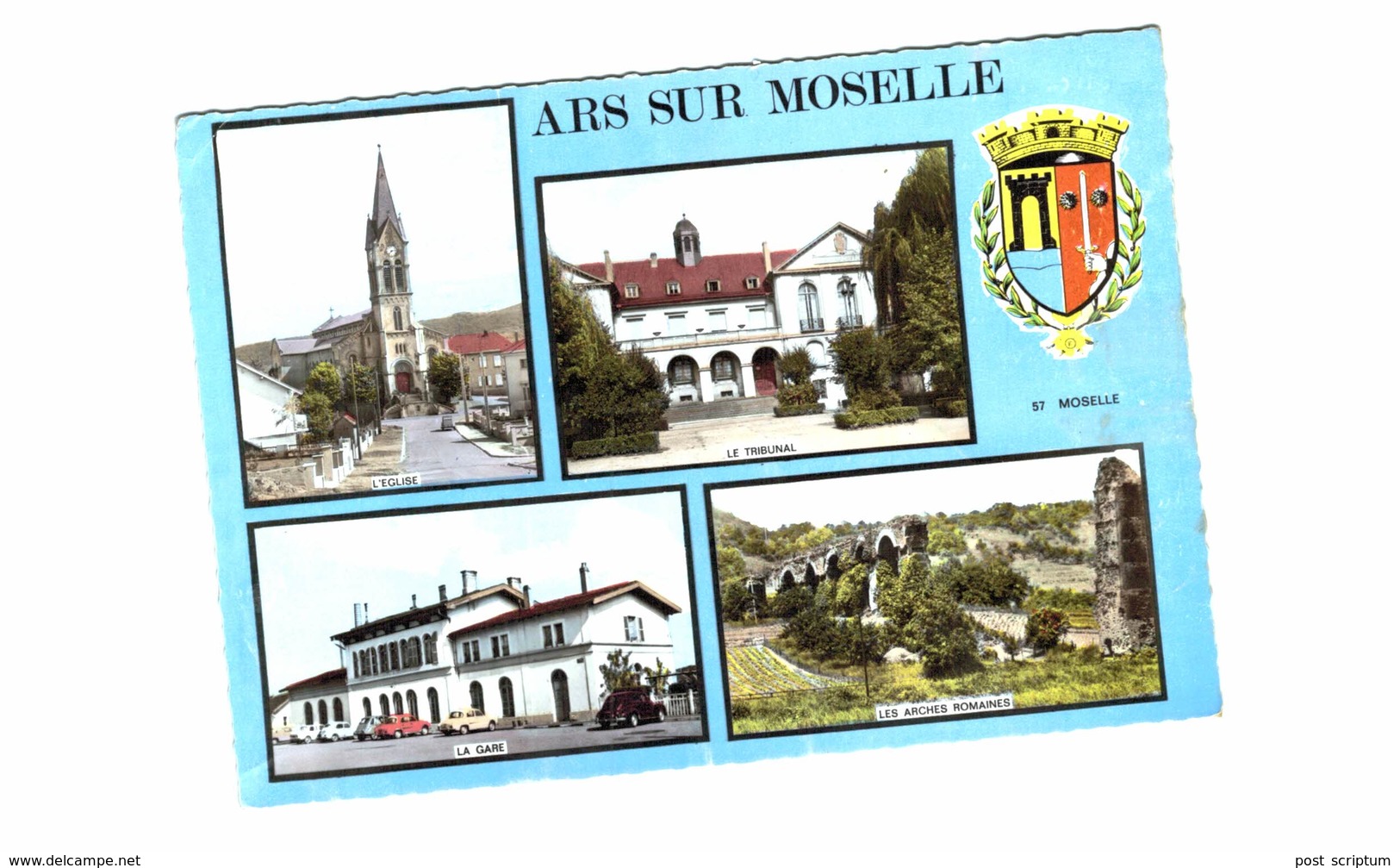 Ars Sur Moselle 2glise Tribunal Gare Arches Romaines - Ars Sur Moselle