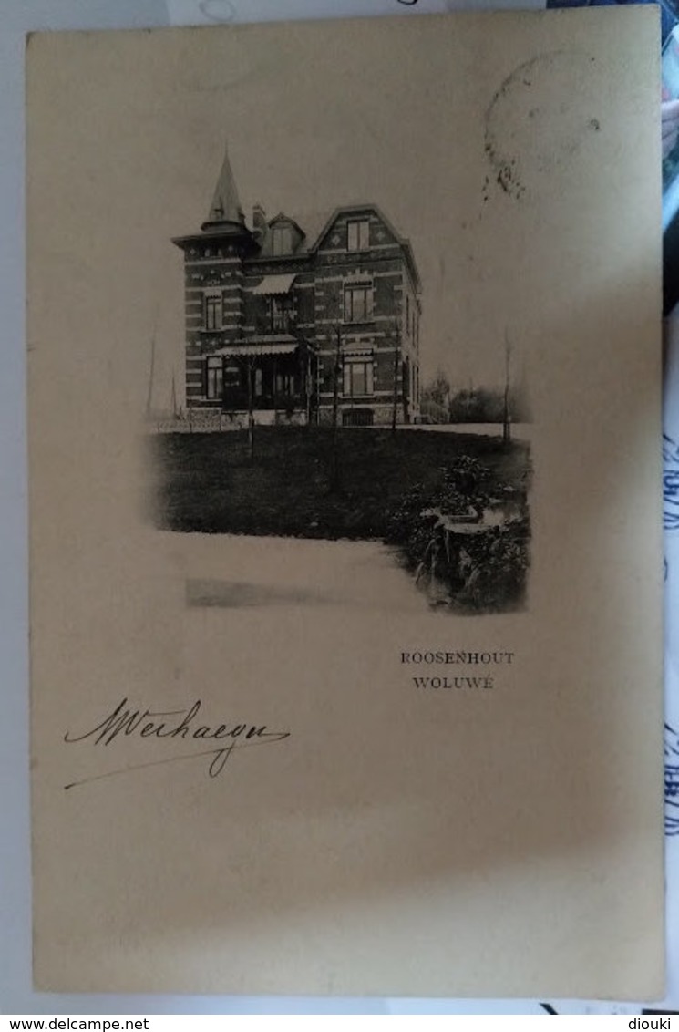 Woluwe-Saint-Pierre. Très Rare (2), Villa Roosenhout Du Parc Crousse. Très Bon état. - St-Pieters-Woluwe - Woluwe-St-Pierre