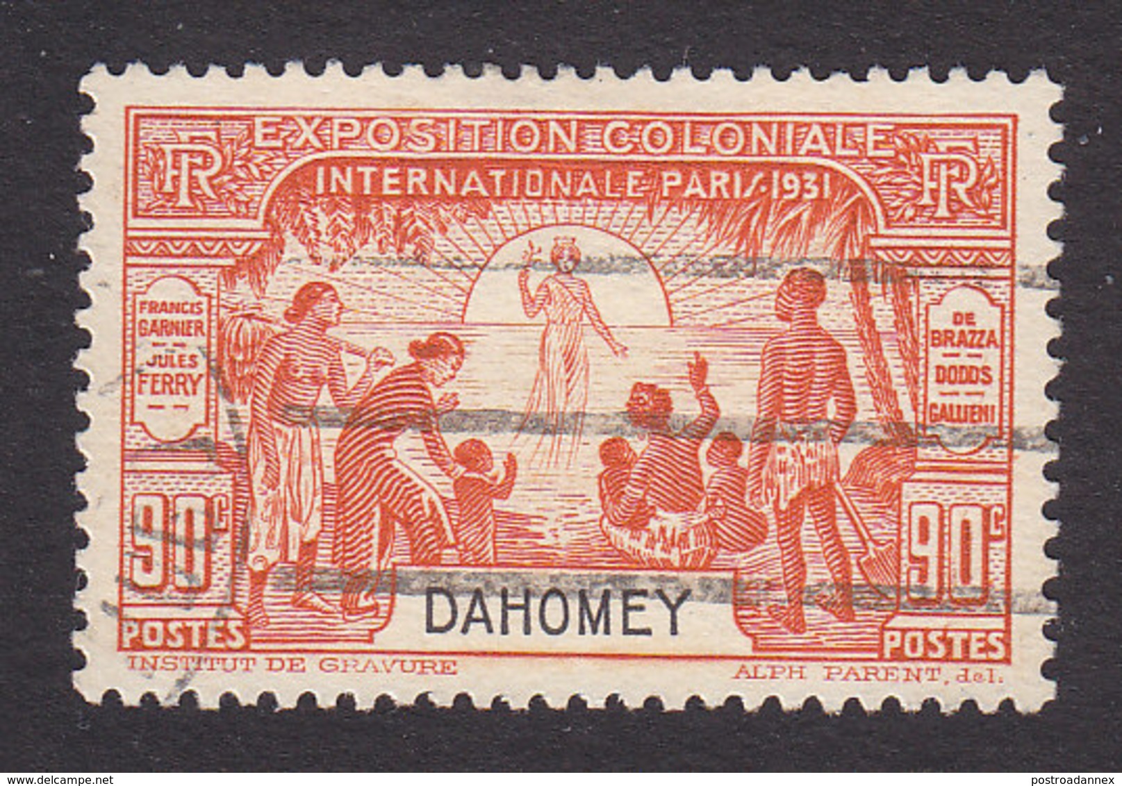 Dahomey, Scott #99, Used, Colonial Exposition, Issued 1931 - Used Stamps