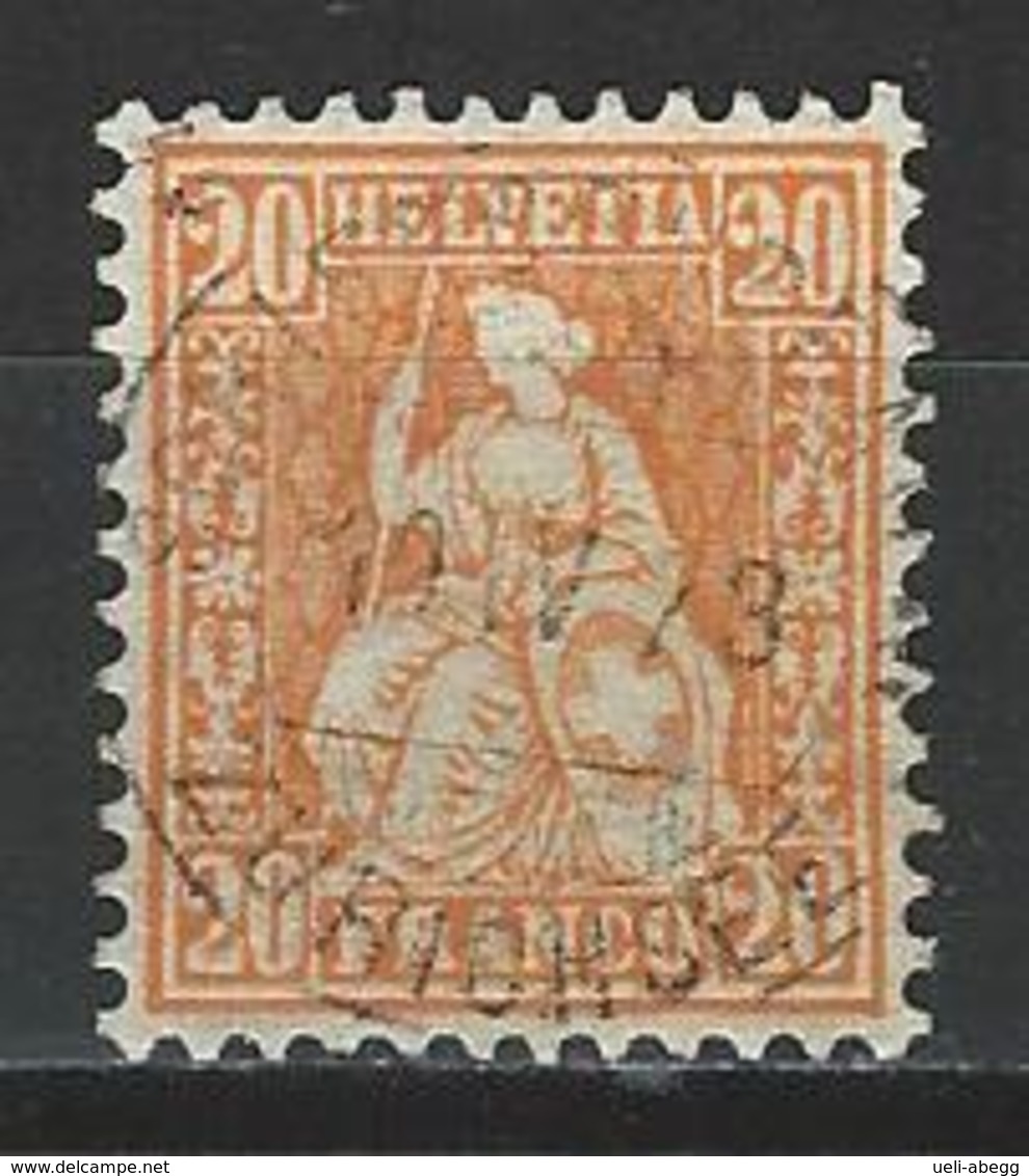 SBK 32, Mi 24 O Schiffsbureau Zürichsee - Used Stamps