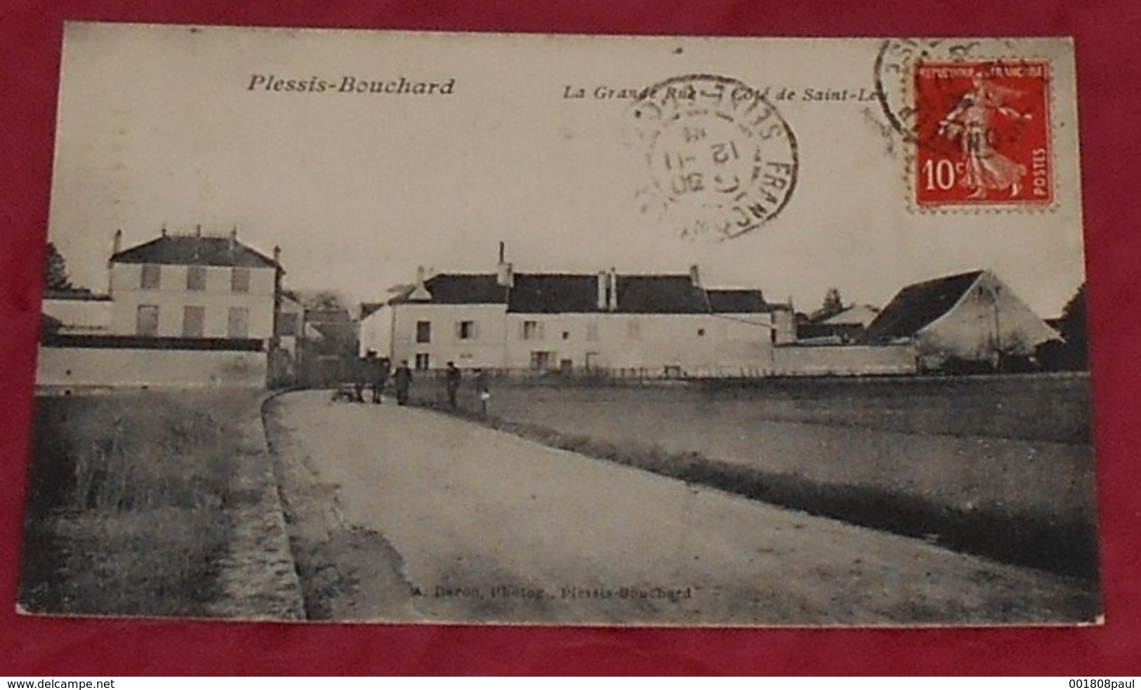 95 - Plessis Bouchard - La Grande Rue - Côté De Saint Leu :::: Animation  ---------------- 496 - Le Plessis Bouchard