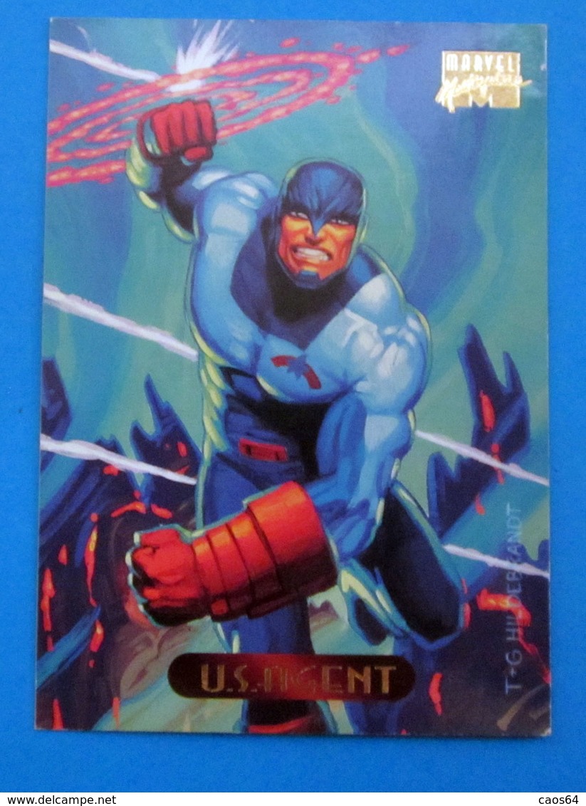 U.S.AGENT MARVEL MASTERPIECE CARD 129 - Marvel