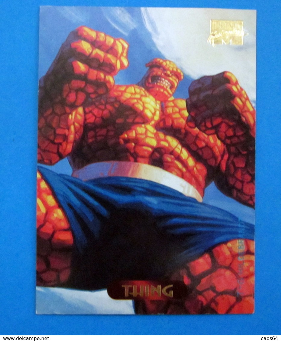 THING MARVEL MASTERPIECE CARD 123 - Marvel