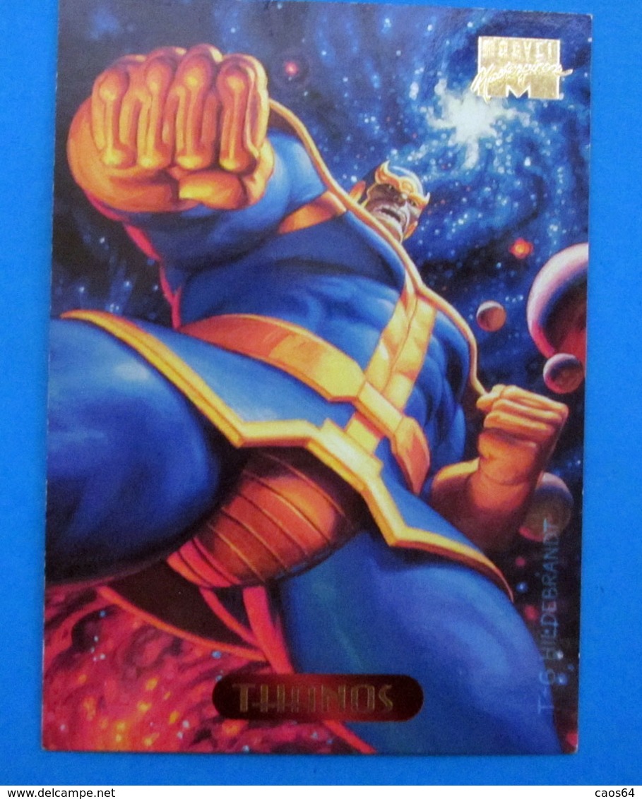 THANOS MARVEL MASTERPIECE CARD 122 - Marvel