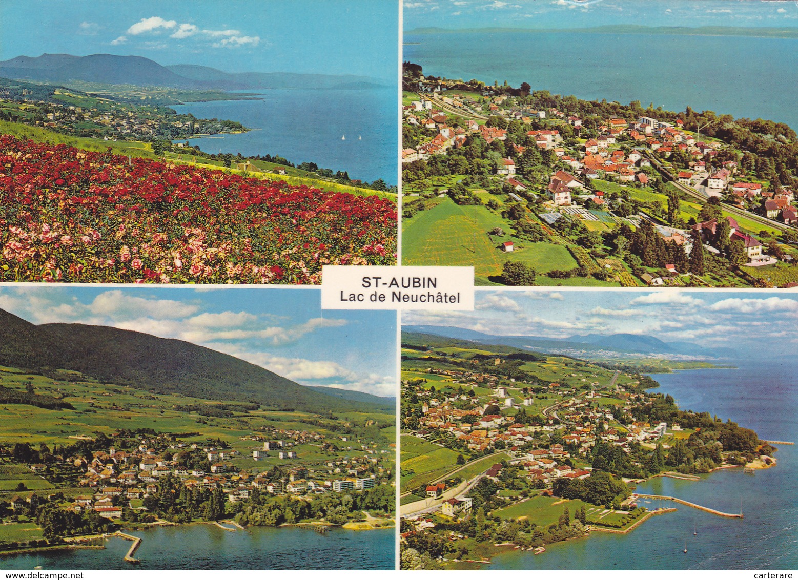 SUISSE,HELVETIA,SWISS,SWITZERLAND,SCHWEIZ,SVIZZERA ,NEUCHATEL,SAINT AUBIN SAUGES,GRANDE BEROCHE,LITTORAL,PORT - Saint-Aubin/Sauges