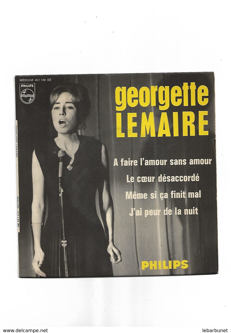 Disque Ancien "Georgette Lemaire" 4 Titres - Nueva Era (New Age)