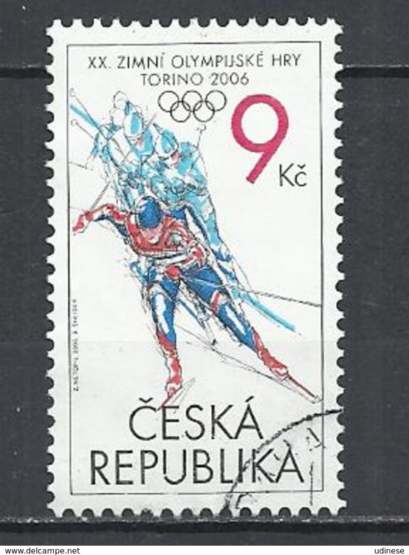 CZECH REPUBLIC 2006 - WINTER OLYMPIC GAMES - USED OBLITERE GESTEMPELT USADO - Winter 2006: Turin - Paralympics