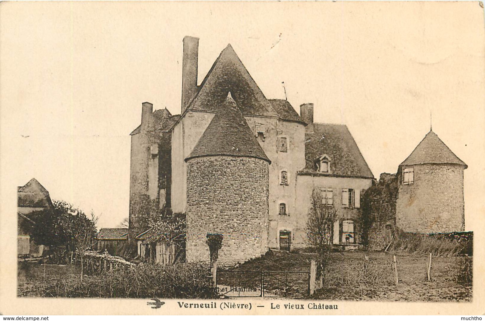 Dep - 58 - VERNEUIL Le Vieux Chateau - Autres & Non Classés