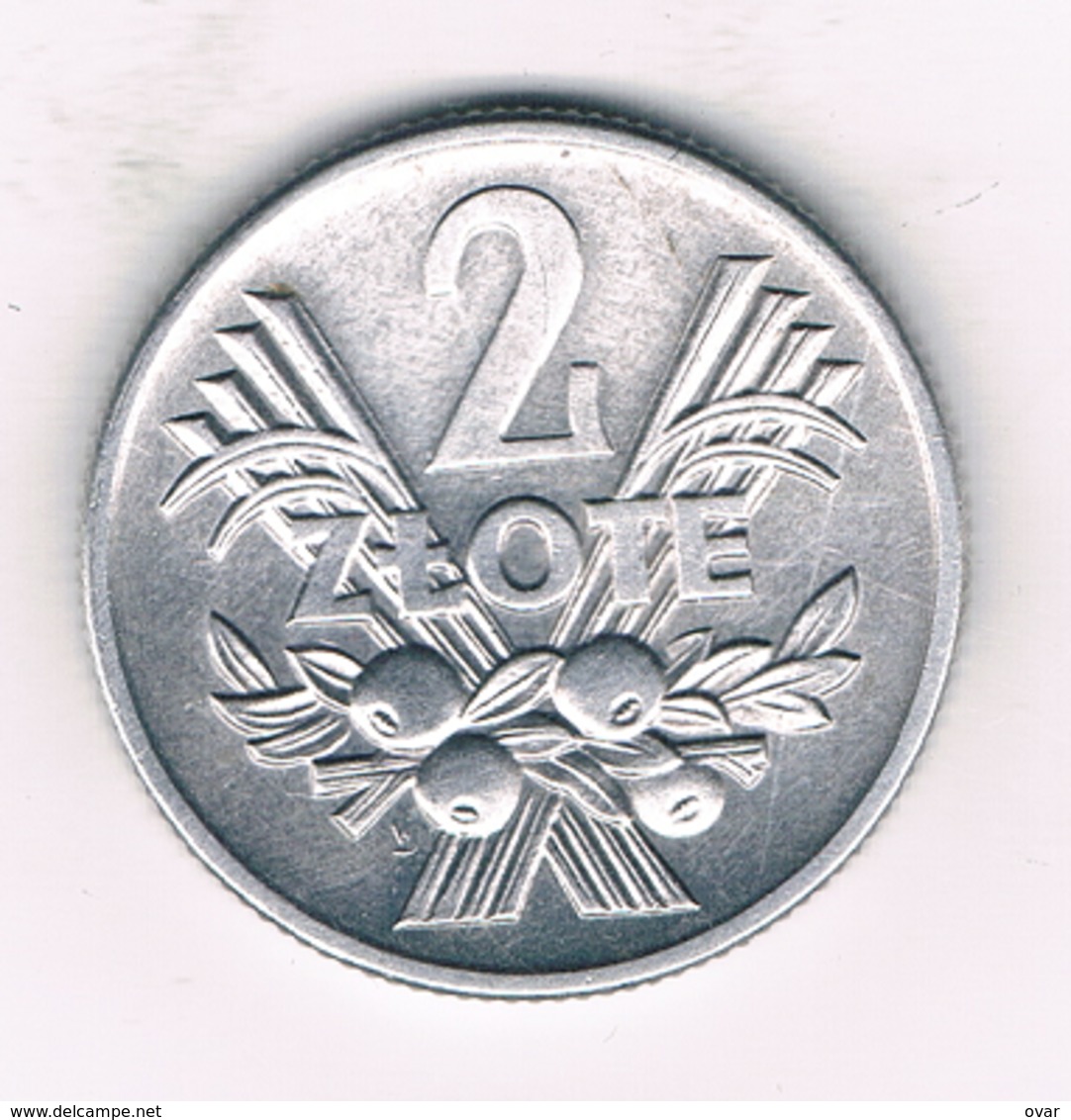 2 ZLOTE  1958 POLEN /3120/ - Pologne