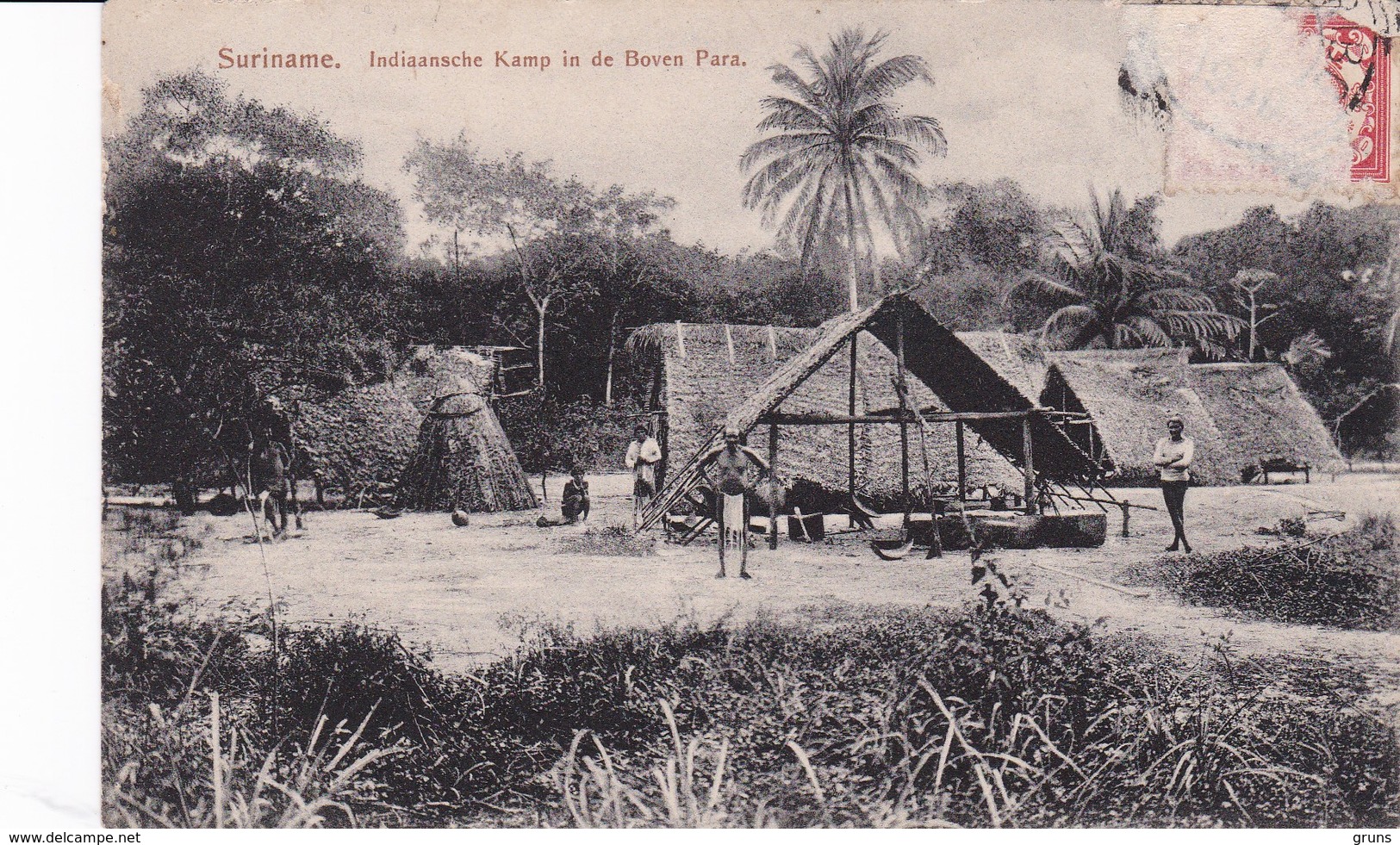 Suriname Surinam Indiaansche Kamp In De Boven Para - Suriname