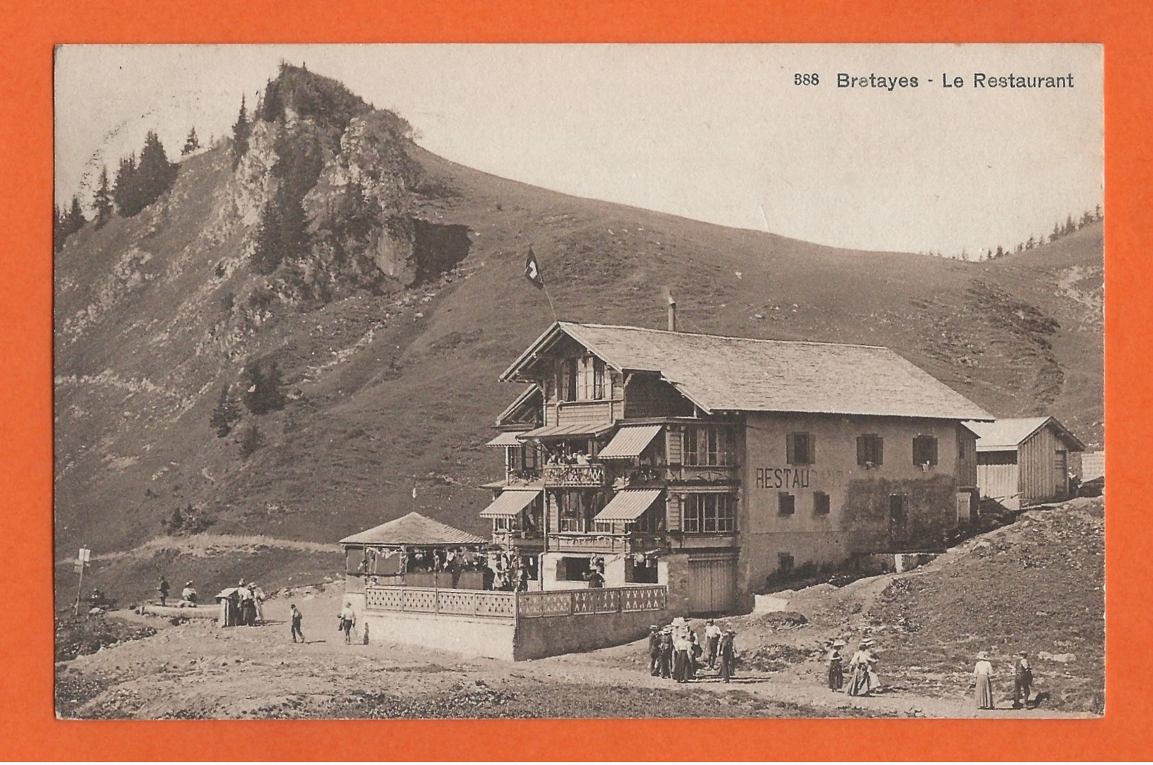 Bretayes, Le Restaurant - Villars-sur-Ollon - Vaud - Suisse - Autres & Non Classés