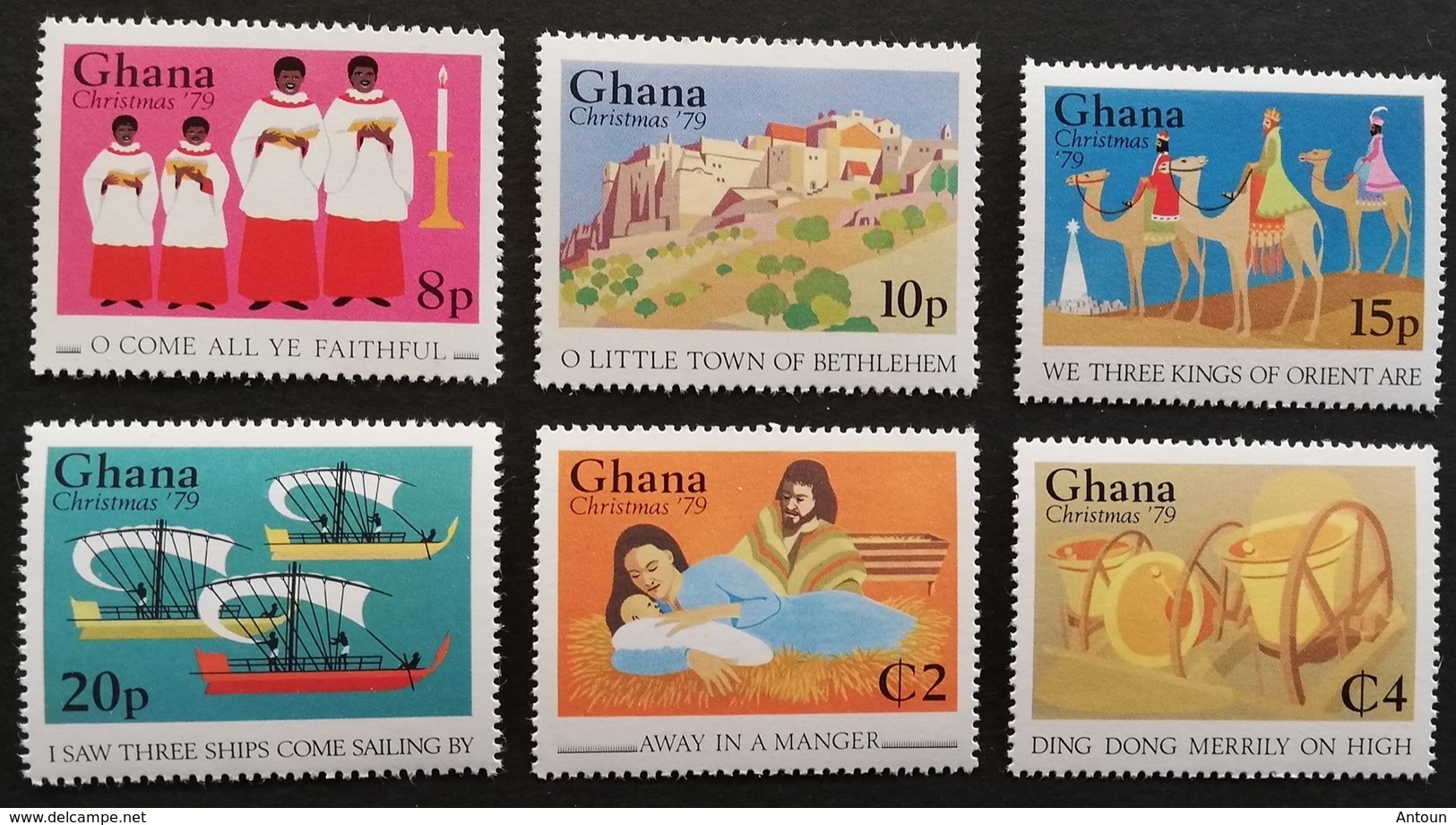 Ghana 1979 Christmas M.N.H. - Ghana (1957-...)