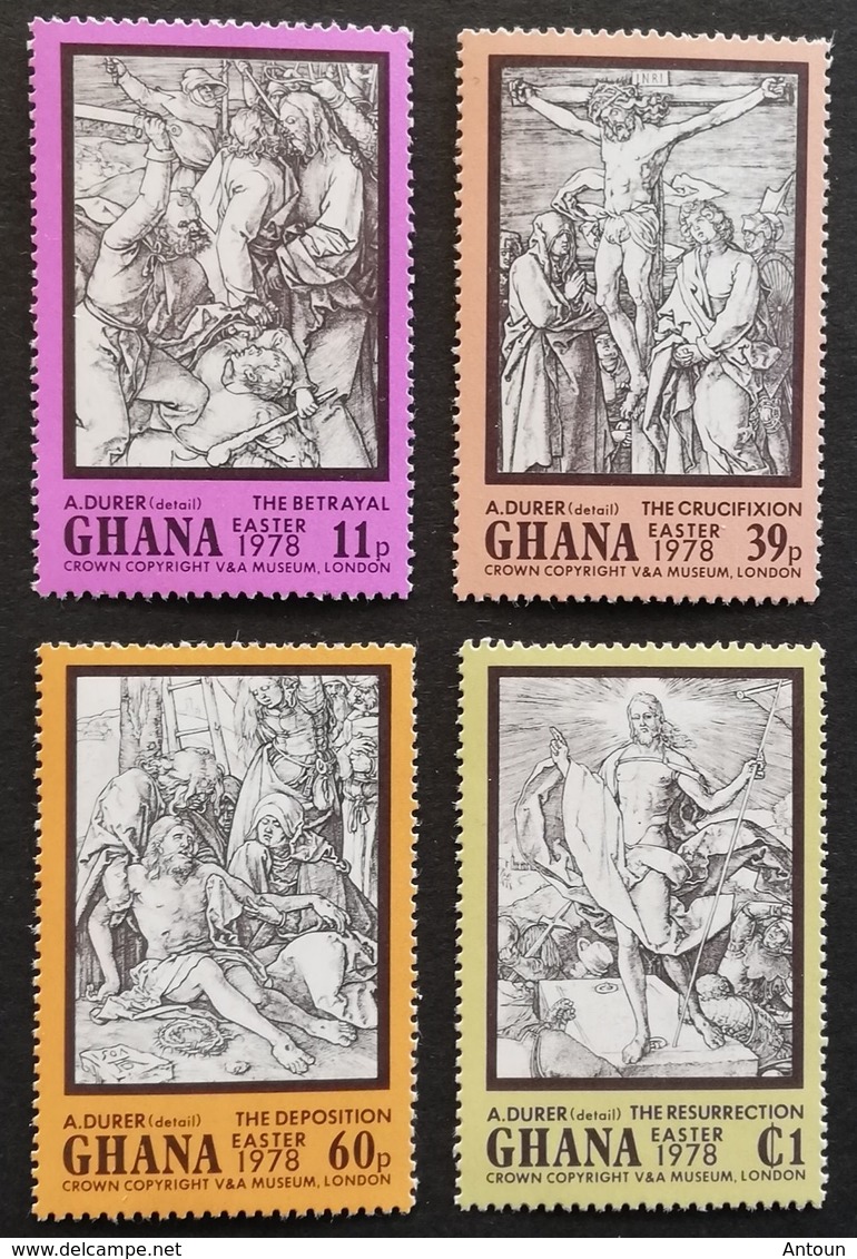 Ghana 1978 Easter M.N.H. - Ghana (1957-...)