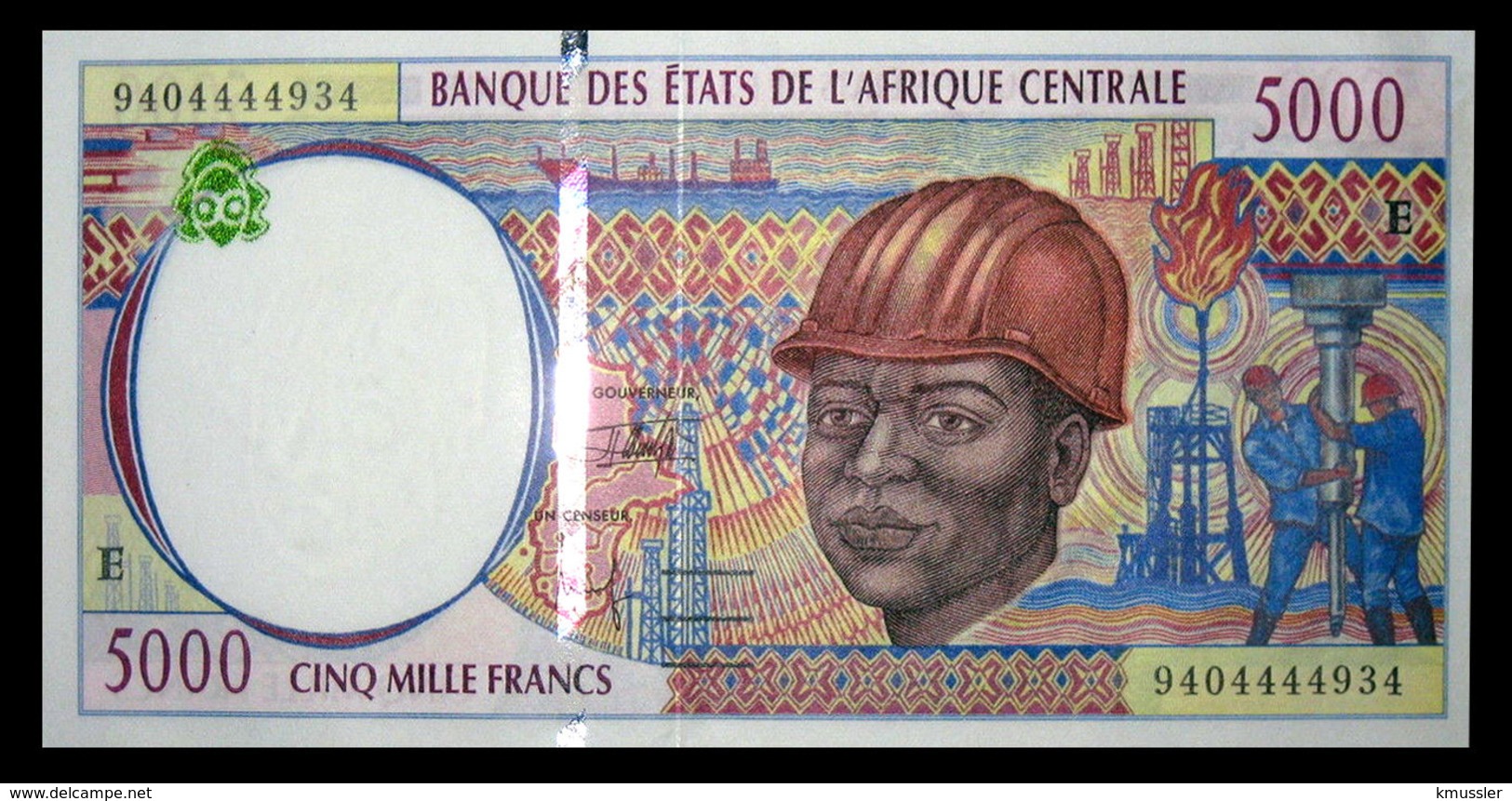 # # # Banknote Kamerun (Cameroun) 5.000 Francs UNC # # # - Cameroon