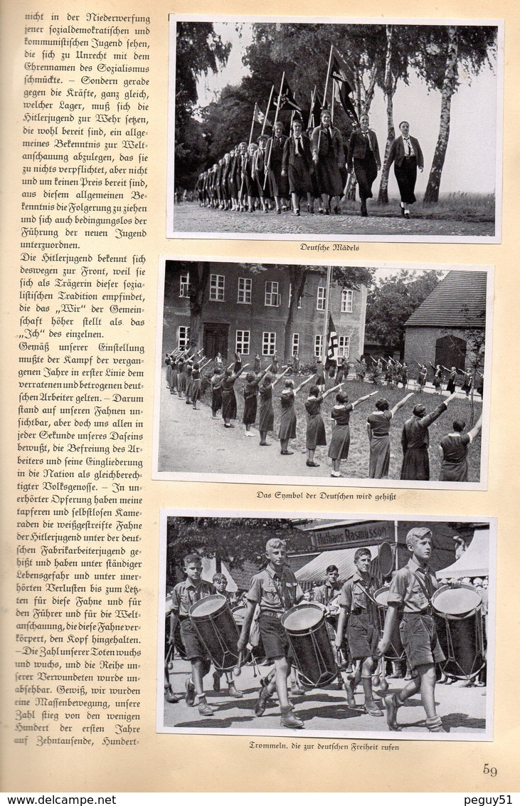 Deutschland erwacht. Histoire illustrée du NSDAP de 1920 à 1933. Cigaretten-Bilderdienst, Hamburg- Bahrenfeld 1933