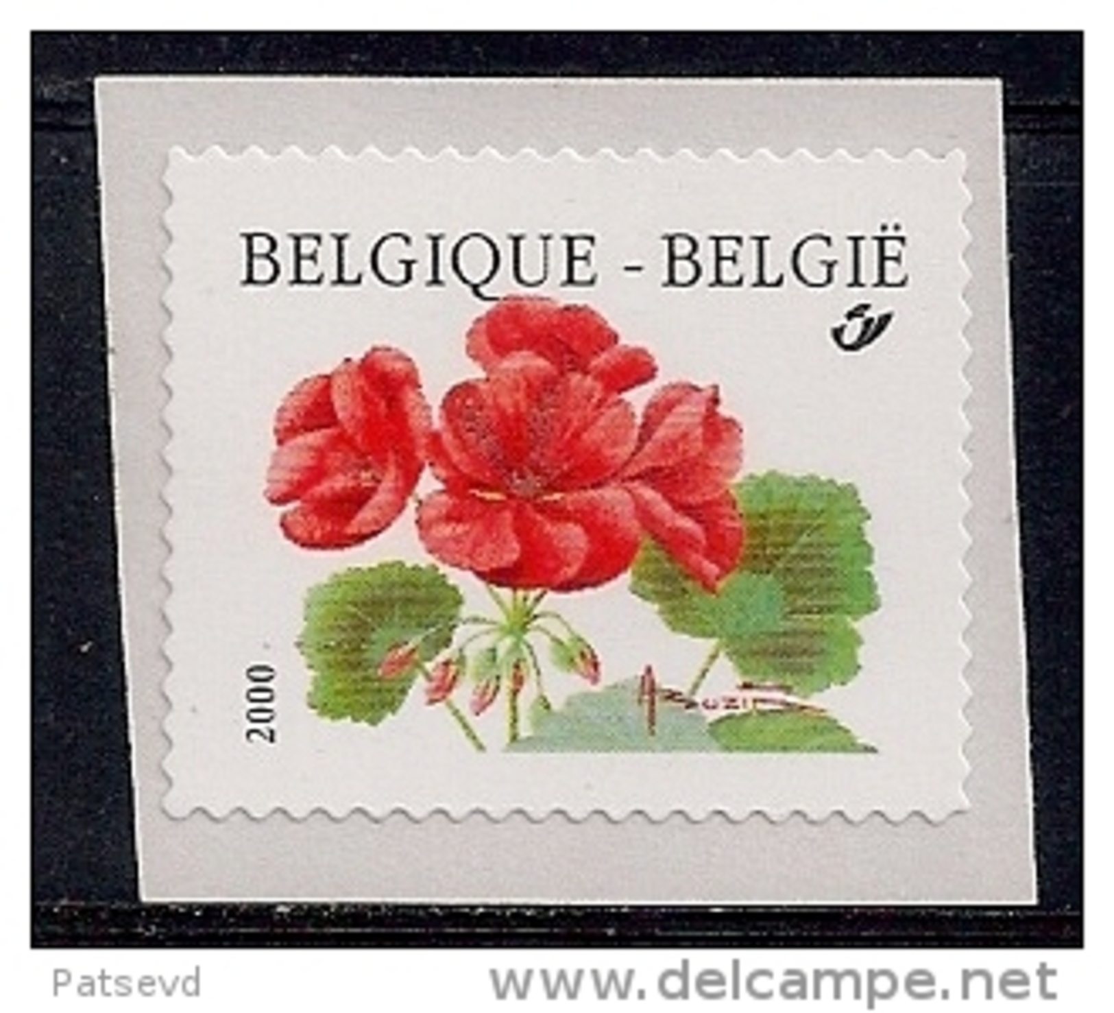 Nrs 2977 Fleurs/Bloem Rolzegel  ** - Neufs