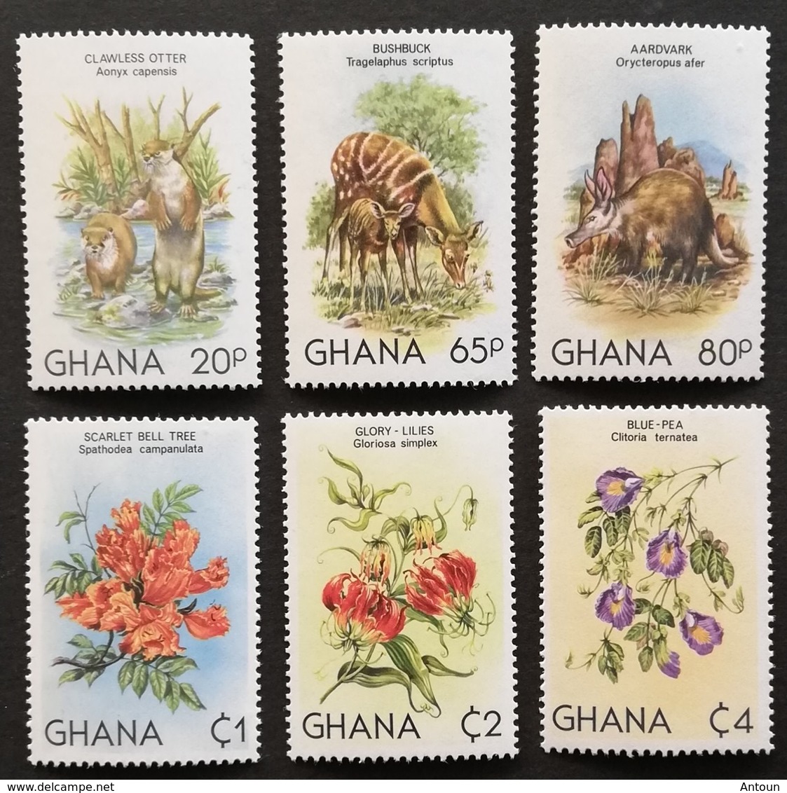 Ghana  1982 Birds M.N.H. - Ghana (1957-...)