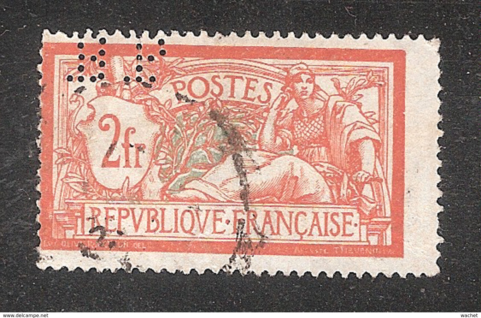 Perforé/perfin/lochung France Merson No 145 BP  Banque De Paris Et Des Pays Bas (143) - Autres & Non Classés