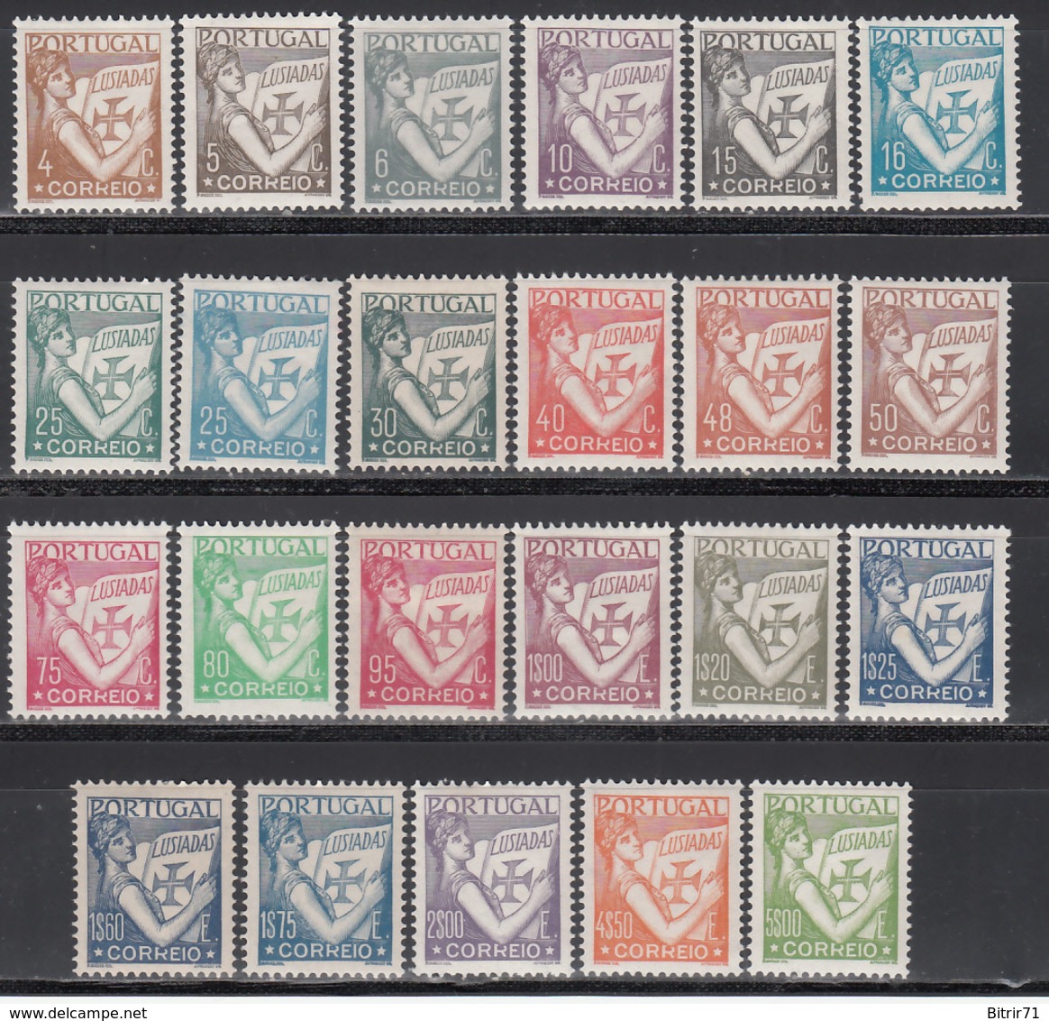 1931-38 Yvert Nº 529 / 546 /*/ - Unused Stamps