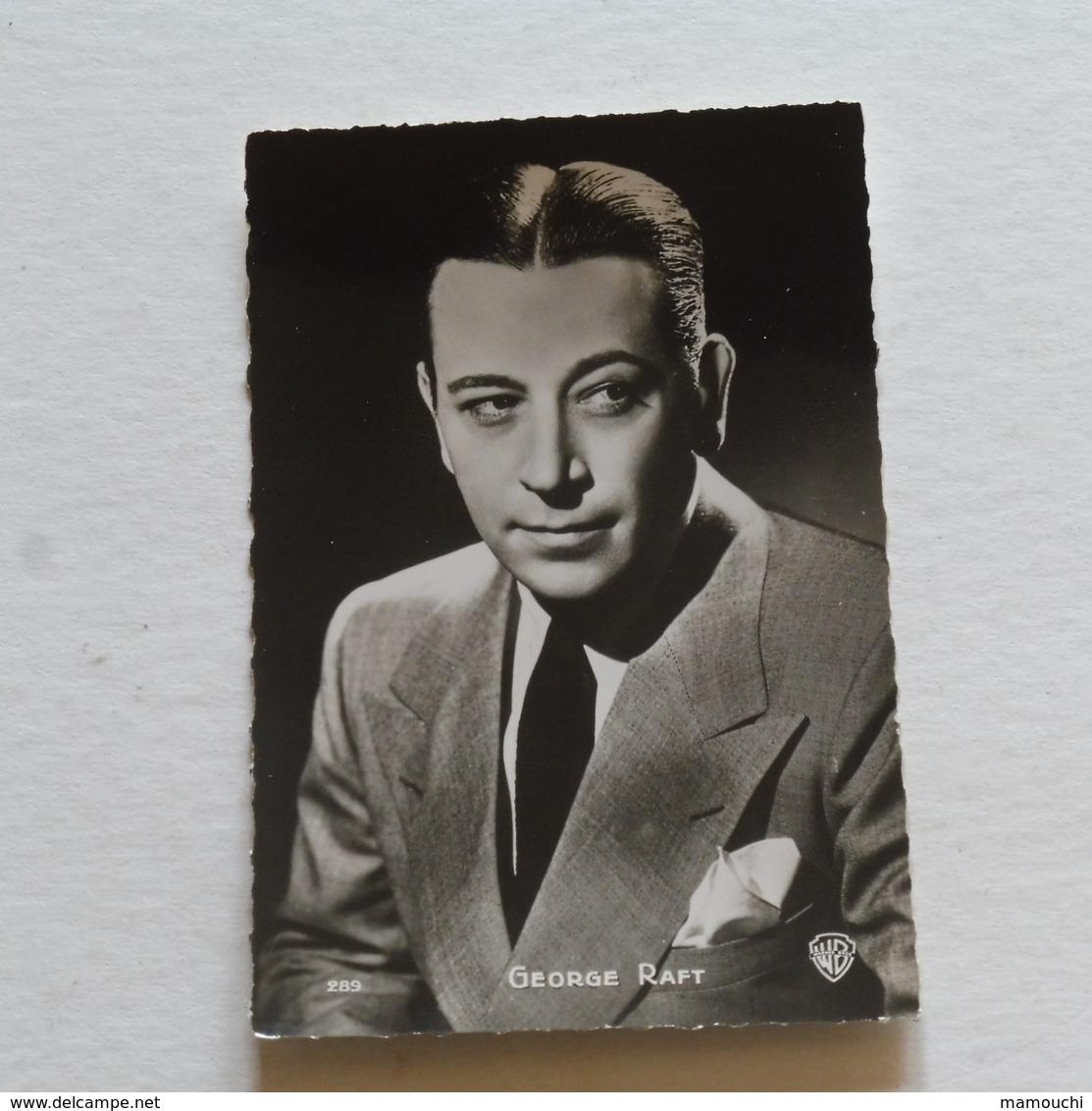 GEORGE RAFT - Warner Bross - Photo Véritable - Acteurs