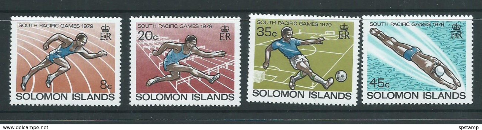 Solomon Islands 1979 South Pacific Games Set Of 4 MNH - Solomon Islands (1978-...)