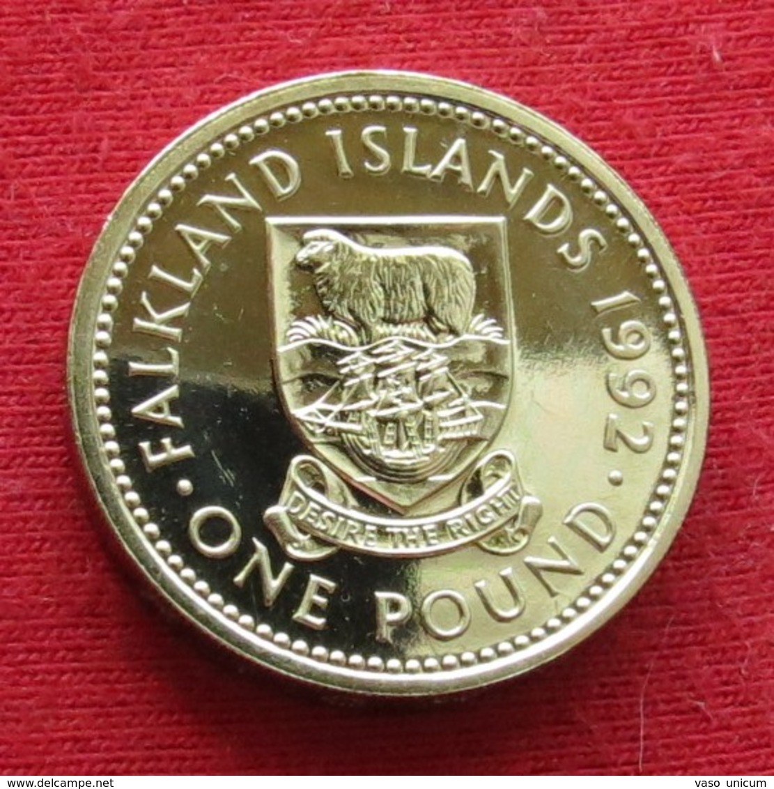 Falkland 1 Pound 1992 - Malvinas