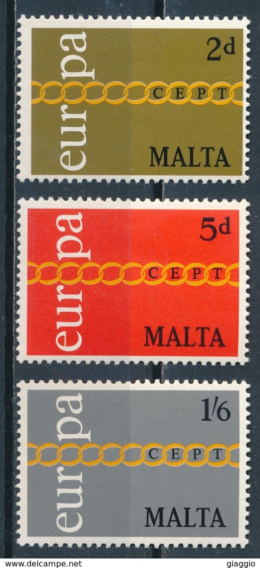 °°° MALTA - Y&T N°424/26 - 1971 MNH °°° - Malta