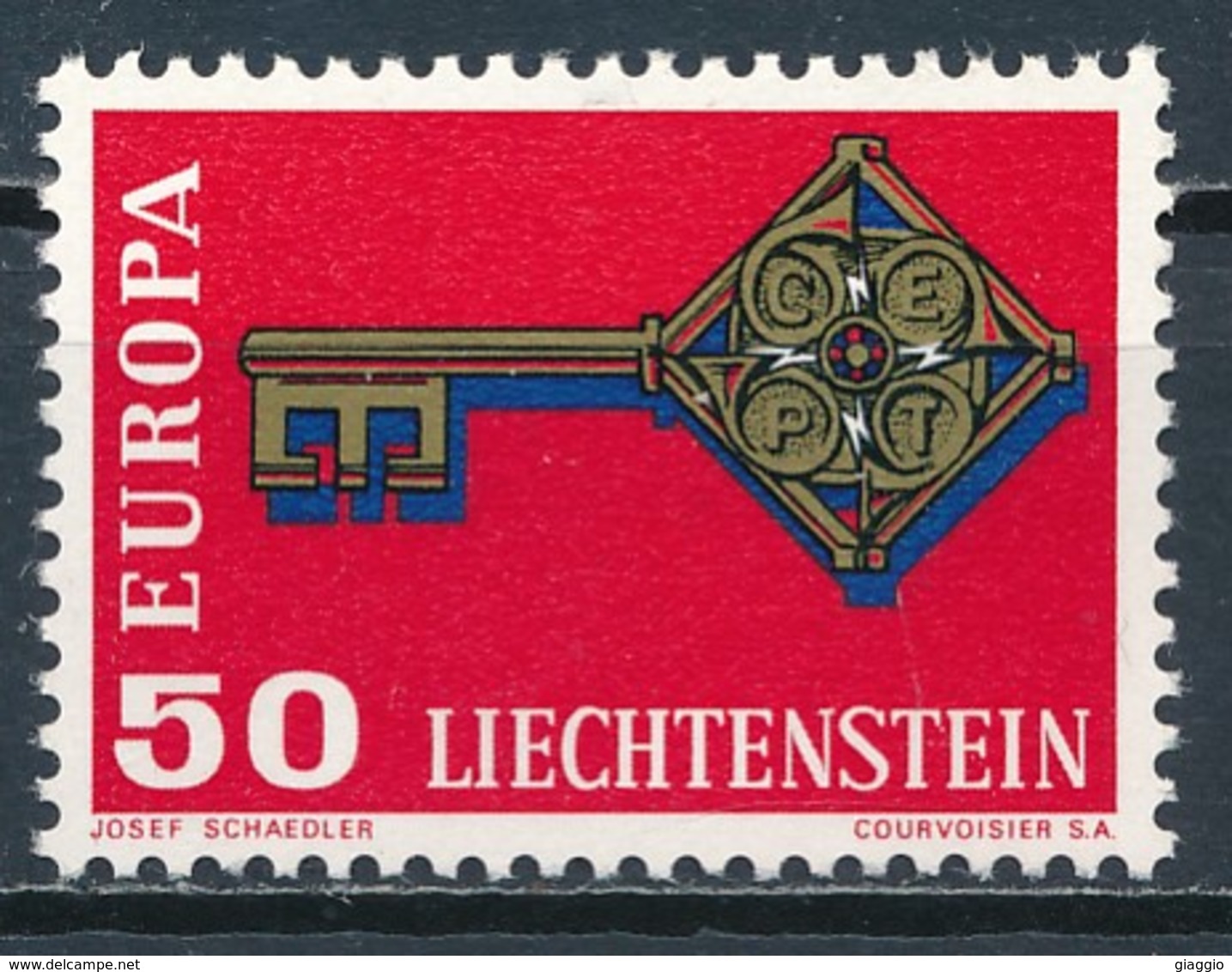 °°° LIECHTENSTEIN - Y&T N°446 - 1968 MNH °°° - Unused Stamps