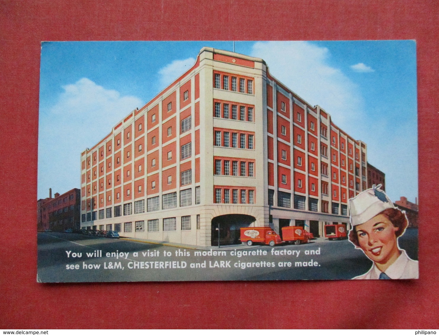 L&M   Chesterfield  & Lark Cigarettes Factory  Virginia > Richmond  Ref 3265 - Richmond