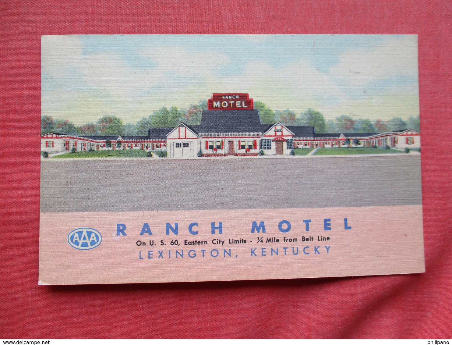 Ranch Motel  Kentucky > Lexington > Ref 3265 - Lexington