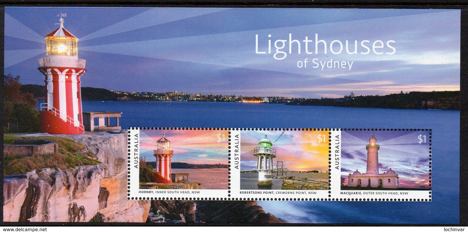 AUSTRALIA, 2018 LIGHTHOUSES MINISHEET MNH - Ungebraucht