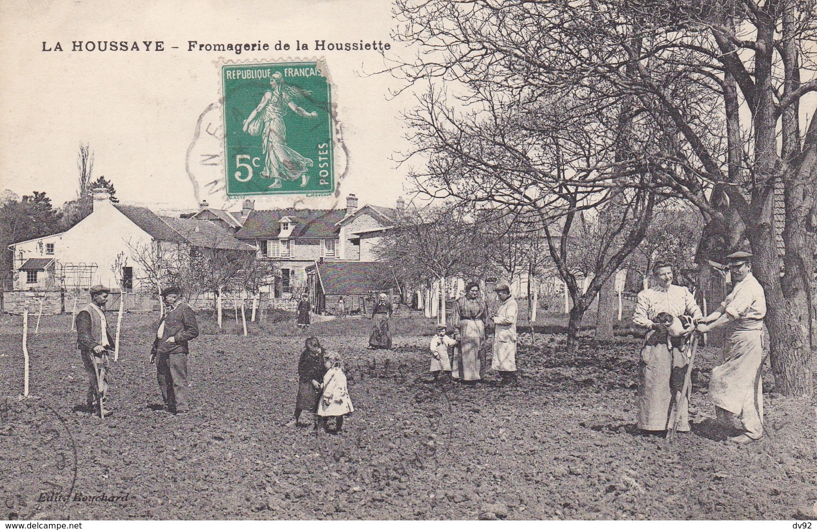 SEINE ET MARNE LA HOUSSAYE FROMAGERIE DE LA HOUSSIETTE - Autres & Non Classés