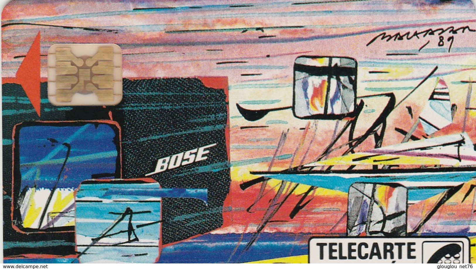 TELECARTE 50..  BOSE CLUB - 50 Unités   