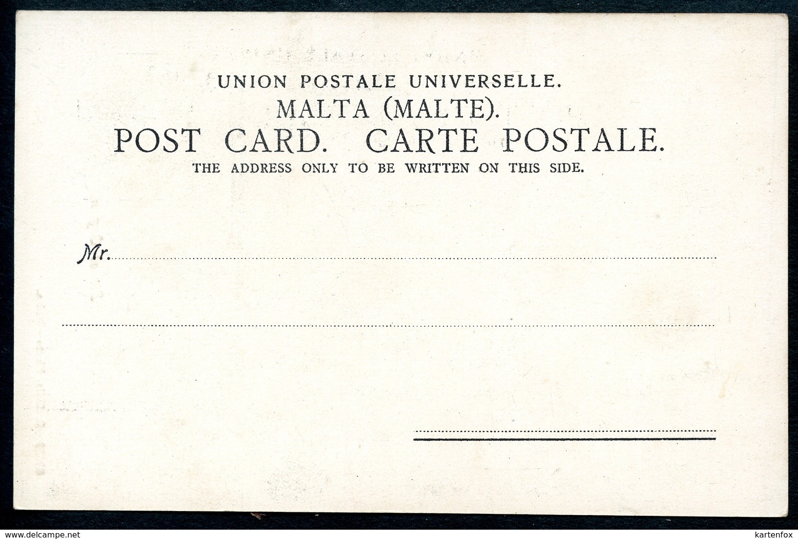 Malta, Malte, Vor 1905, Street Orgon, R. Ellies, Photo  00479 - Malte