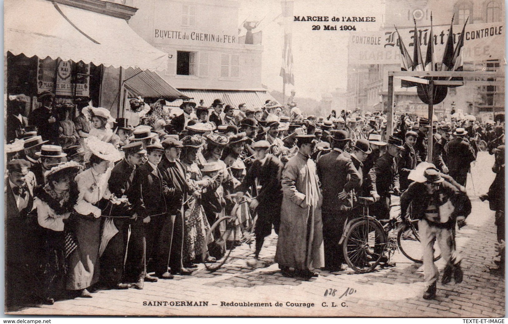 78 SAINT GERMAIN - Marche De L'armée 1904 - Redoublement De Courage - St. Germain En Laye