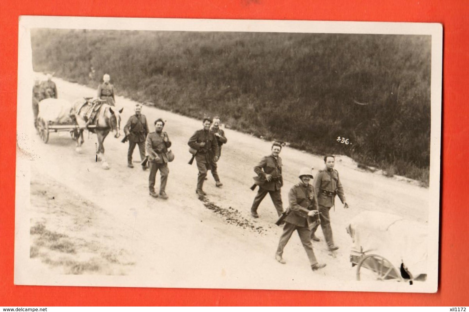 TSC-28 Carte-photo Militaire Région Du Chalet-à-Gobet Sur Lausanne. Circulé Vers VAllée De Joux En 1930 - Lausanne