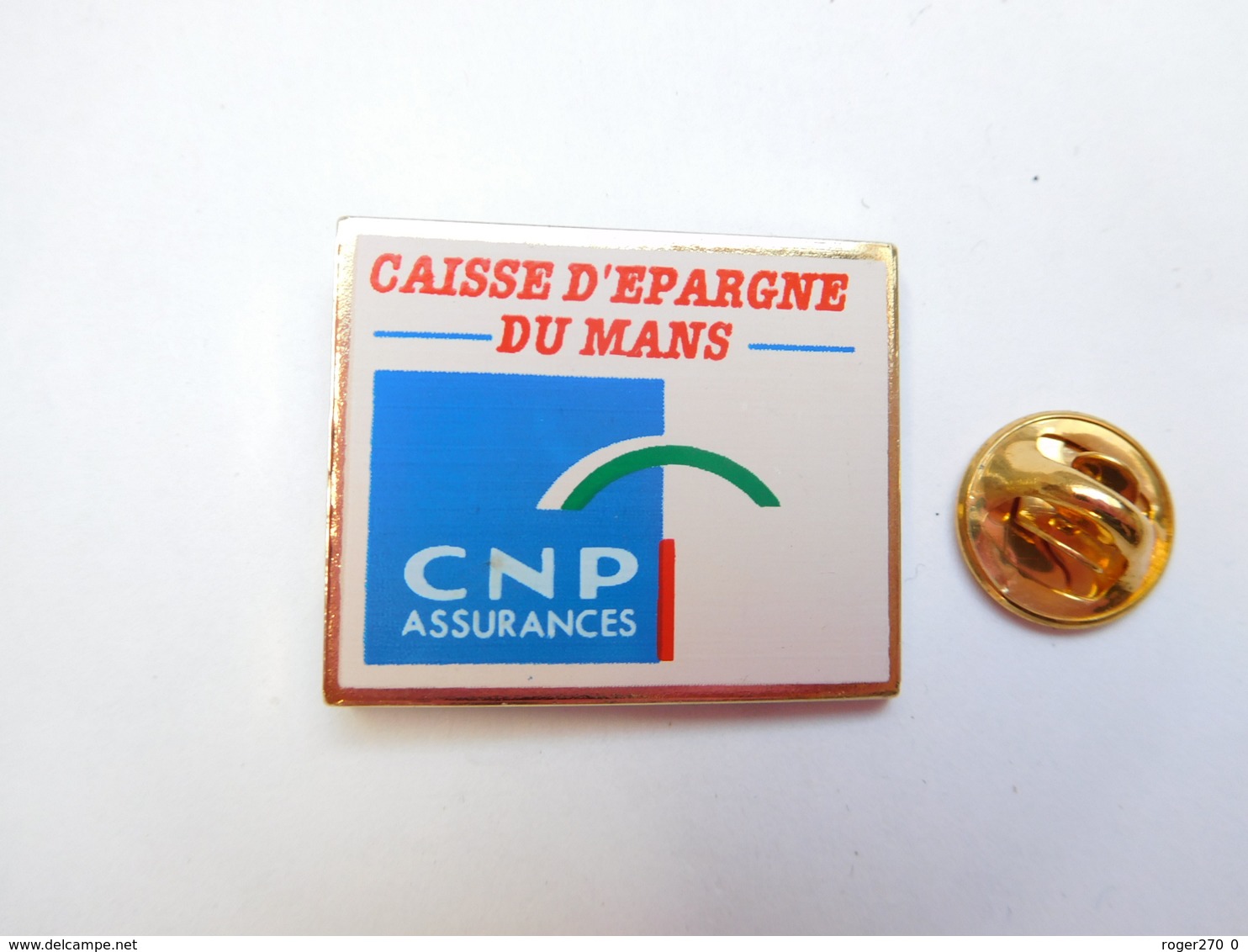 Beau Pin's En Plastique  , Banque Caisse D'Epargne Du Mans , CNP Assurances - Banken