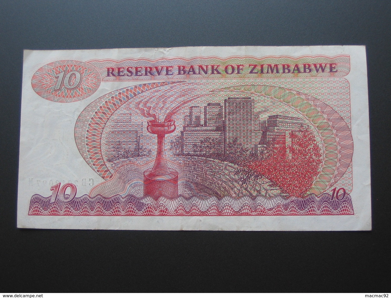 10 Ten  Dollars 1994 - Reserve Bank Of ZIMBABWE **** EN ACHAT IMMEDIAT **** - Zimbabwe