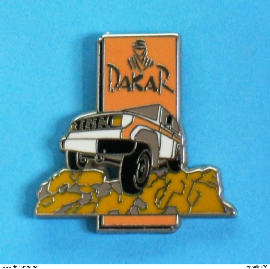 1 PIN'S //   ** RALLYE RAID / PARIS DAKAR ** . (Starpin's '94) - Rally