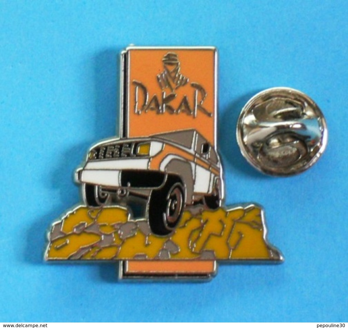 1 PIN'S //   ** RALLYE RAID / PARIS DAKAR ** . (Starpin's '94) - Rallye