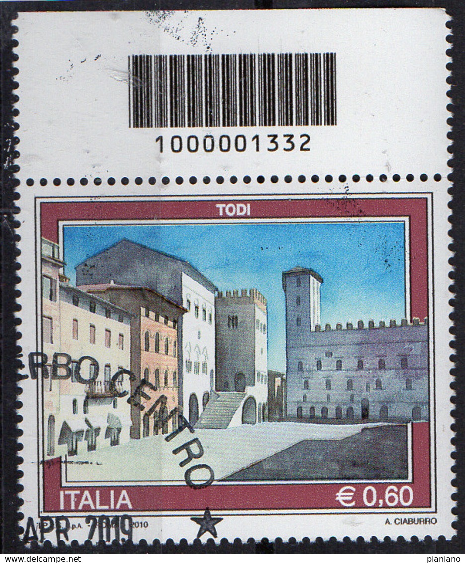 PIA  -  ITALIA  -  2010  .  SPECIALIZZAZIONE  -  Turistica  :  Todi  (SAS 3173 - CAR 2824) - Altri & Non Classificati