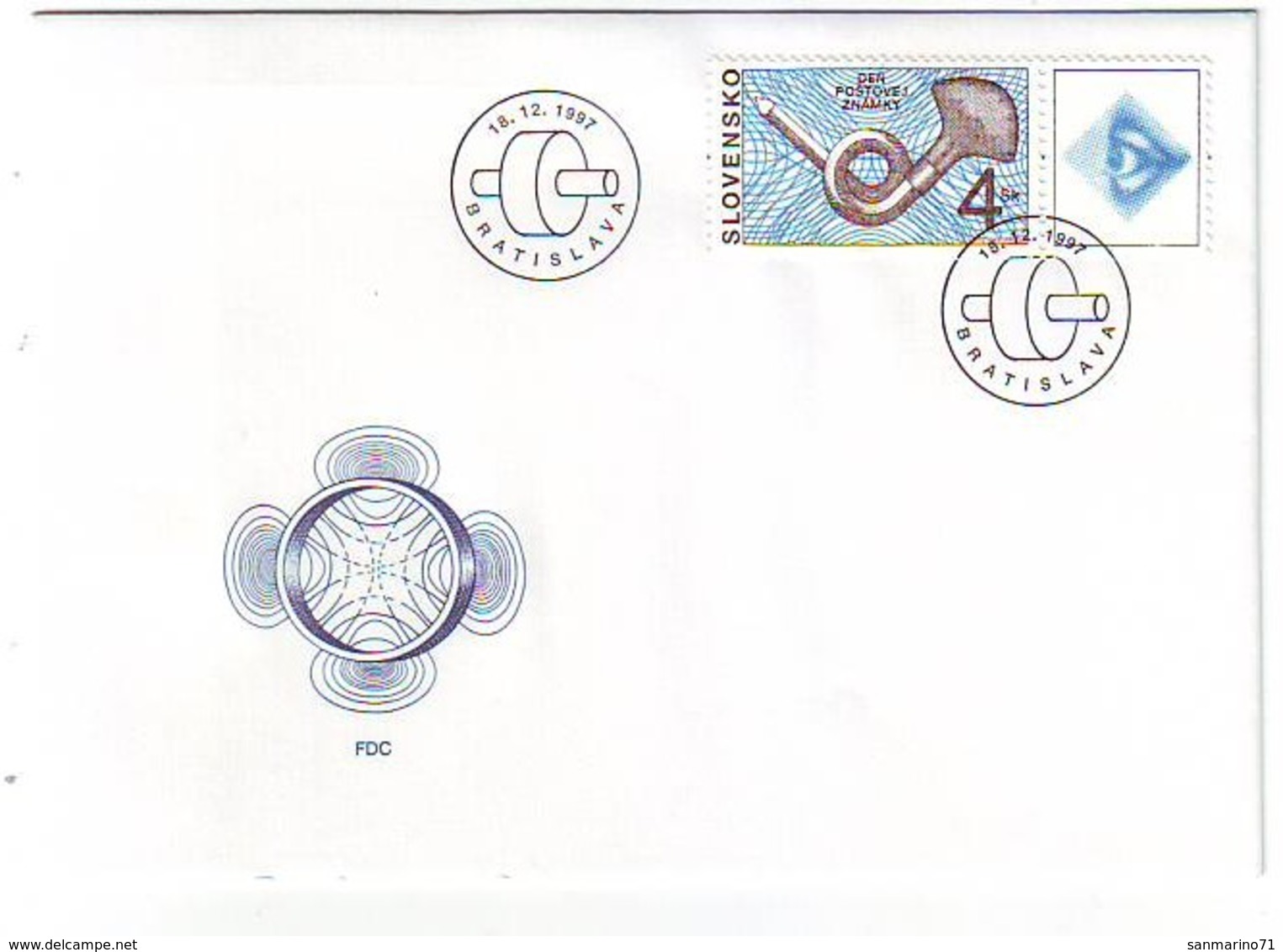 SLOVAKIA FDC 299 - FDC