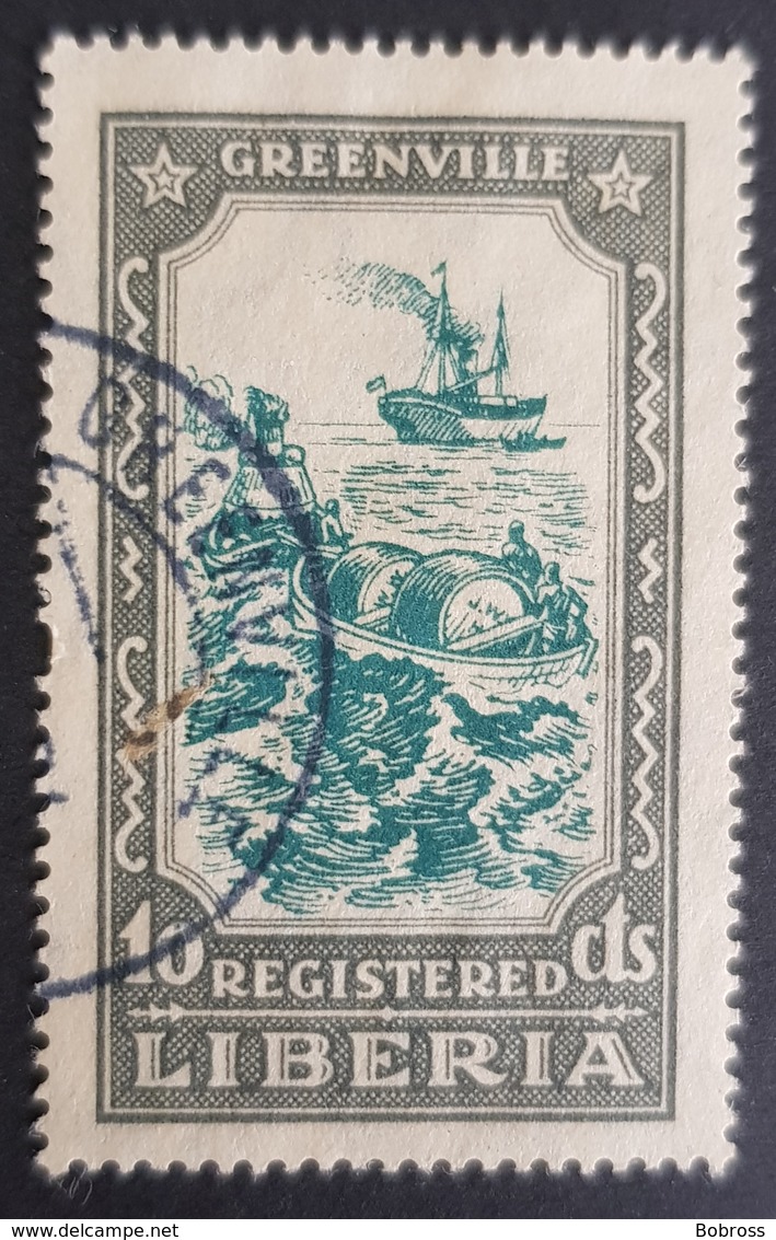 1924, Ships, Republic Liberia, *,**, Or Used - Liberia