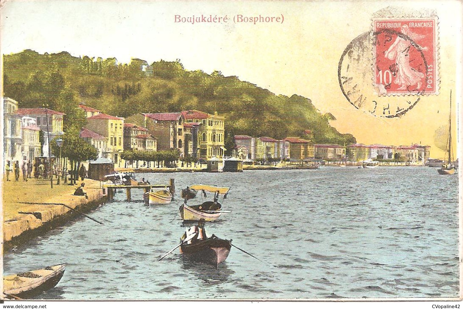 TURQUIE - Boujukdéré (Bosphore) En 1910 - Türkei