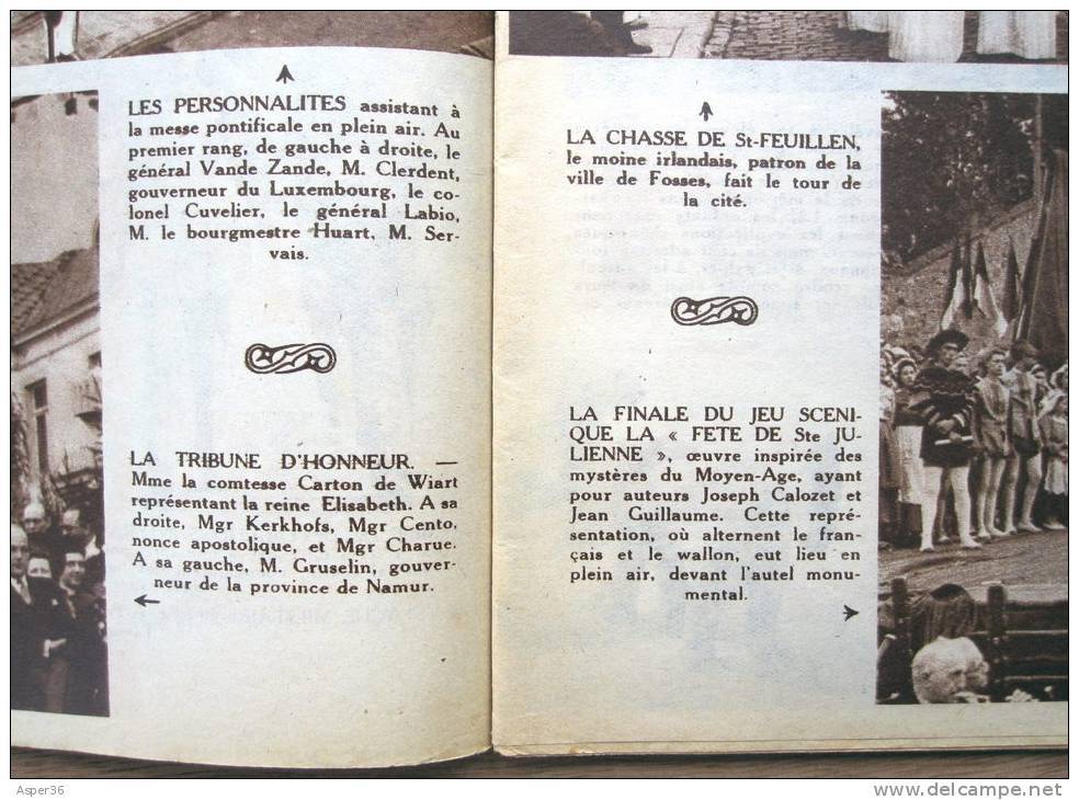 Magazine Avec Article "Le 7me Centenaire De La Fête-Dieu à Fosses" 1946 - Collections