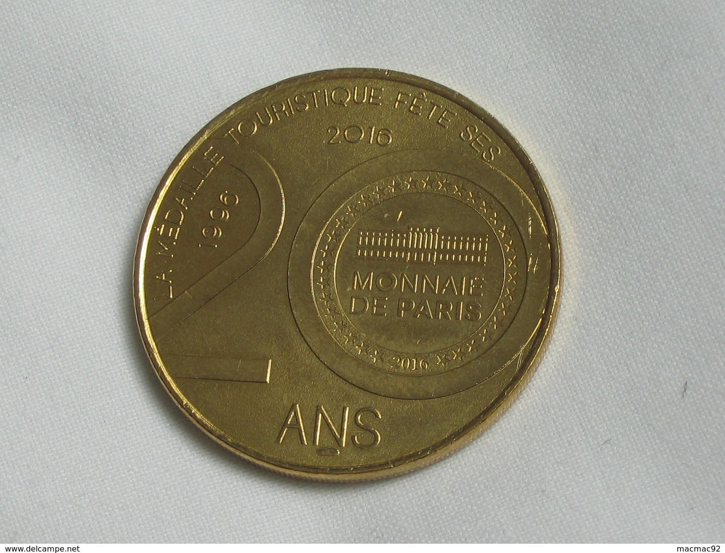 Monnaie De Paris Fete Ses 20 Ans -MONUMENT AUX GIRONDINS - BORDEAUX     **** EN ACHAT IMMEDIAT  **** - 2016